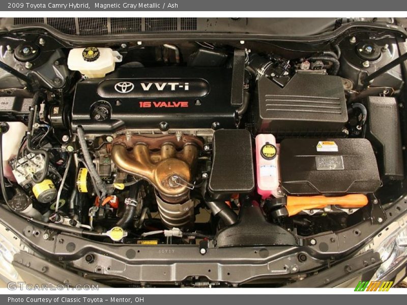 Magnetic Gray Metallic / Ash 2009 Toyota Camry Hybrid