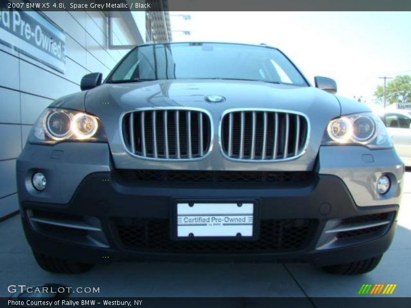 Space Grey Metallic / Black 2007 BMW X5 4.8i