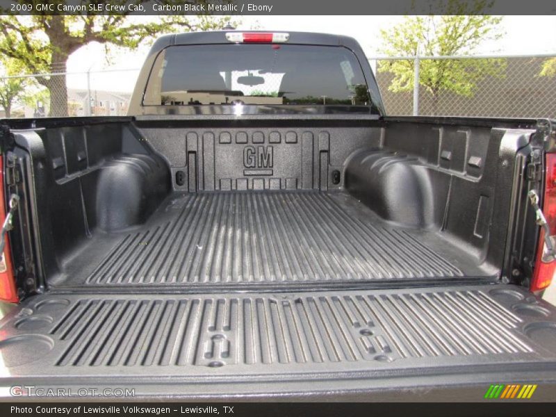 Carbon Black Metallic / Ebony 2009 GMC Canyon SLE Crew Cab