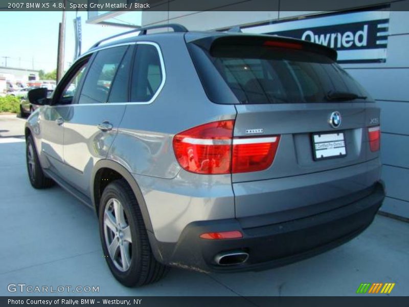 Space Grey Metallic / Black 2007 BMW X5 4.8i