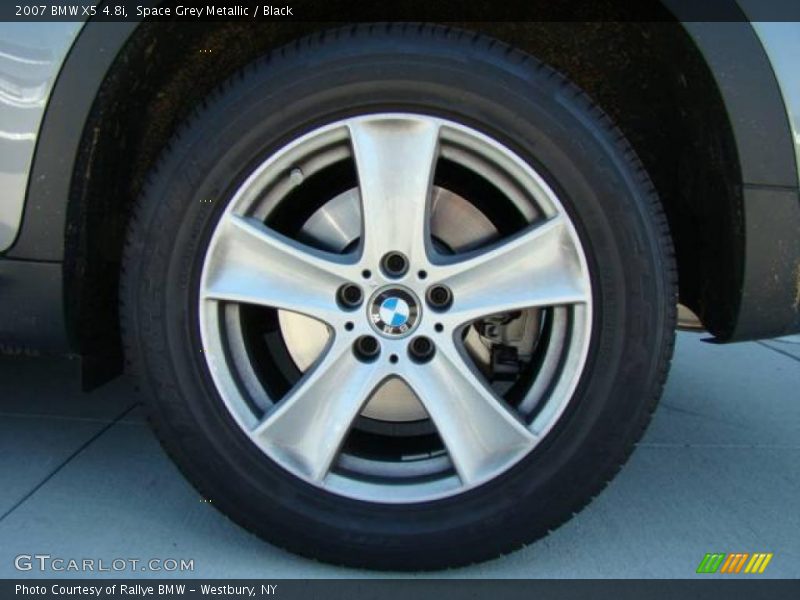 Space Grey Metallic / Black 2007 BMW X5 4.8i