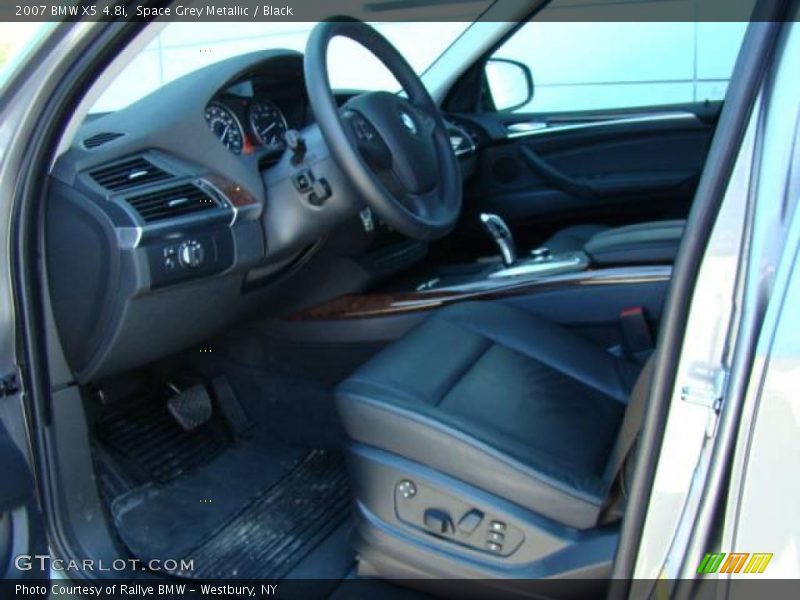 Space Grey Metallic / Black 2007 BMW X5 4.8i