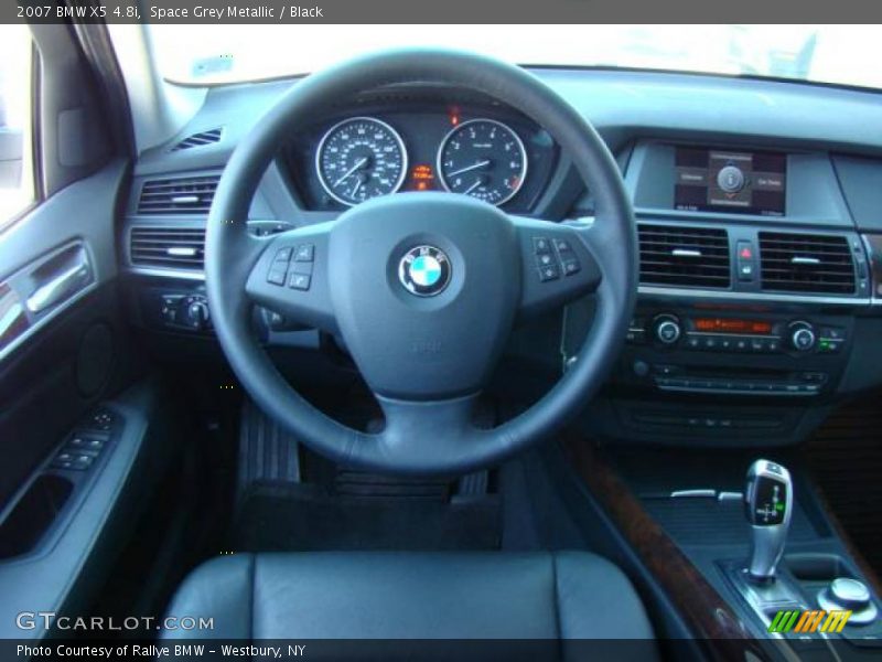Space Grey Metallic / Black 2007 BMW X5 4.8i