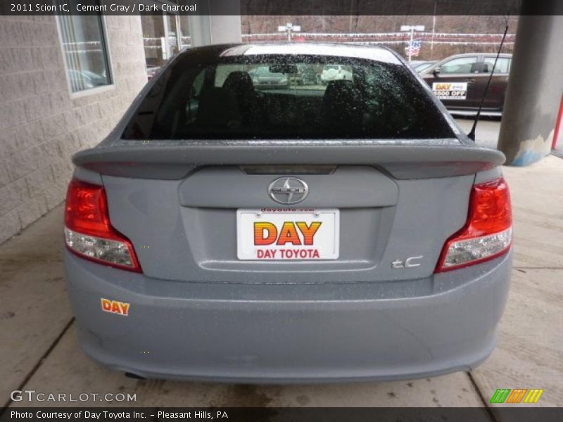 Cement Gray / Dark Charcoal 2011 Scion tC