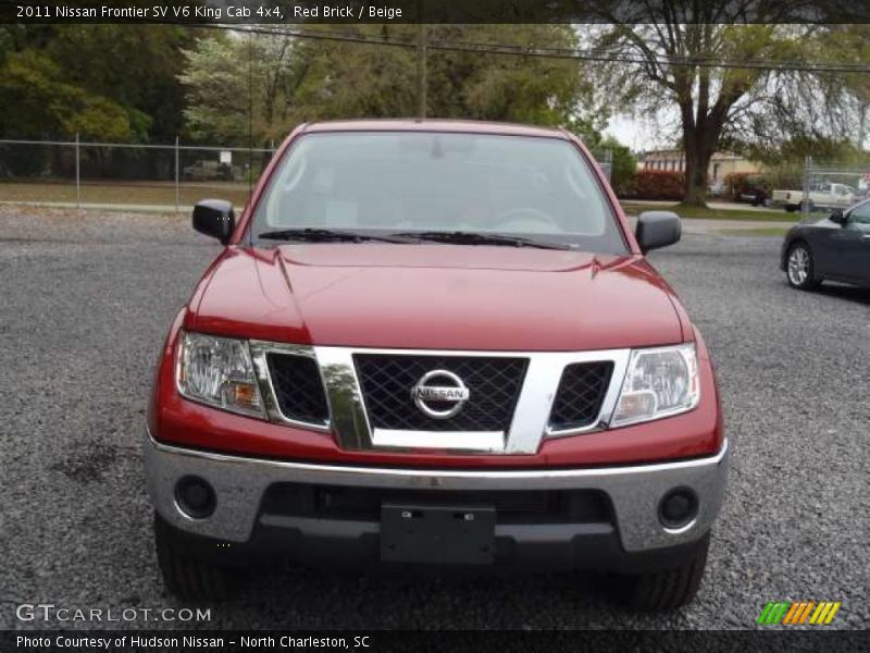 Red Brick / Beige 2011 Nissan Frontier SV V6 King Cab 4x4