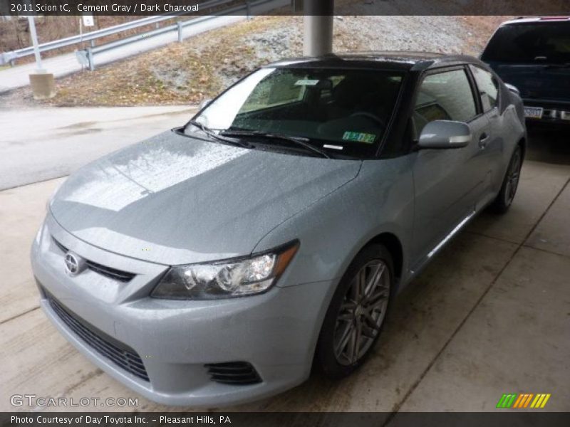 Cement Gray / Dark Charcoal 2011 Scion tC