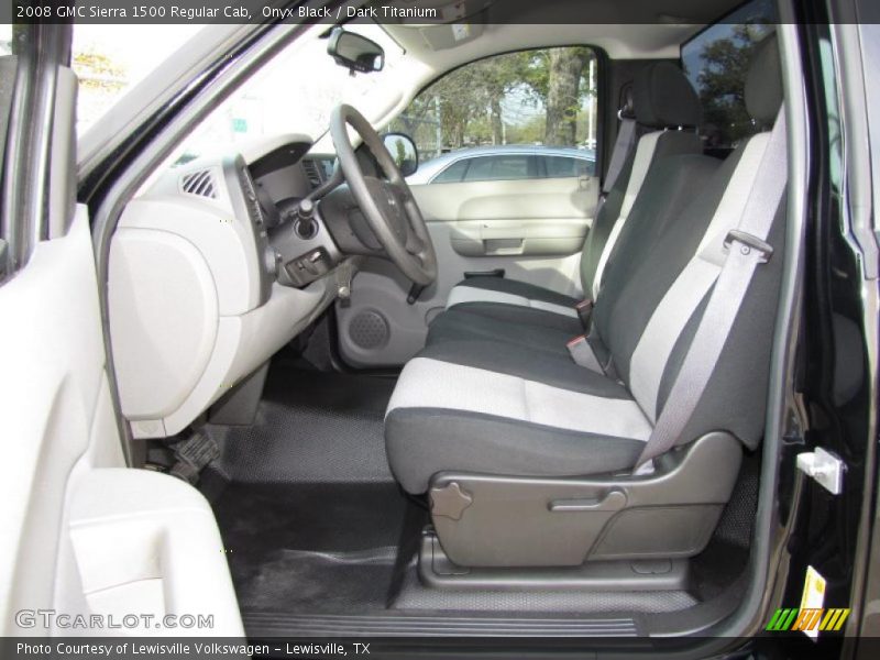 Onyx Black / Dark Titanium 2008 GMC Sierra 1500 Regular Cab