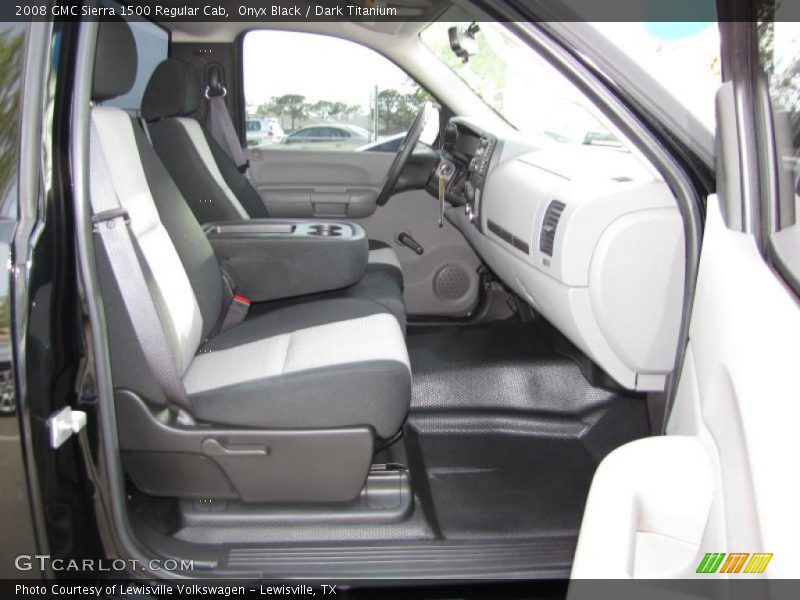 Onyx Black / Dark Titanium 2008 GMC Sierra 1500 Regular Cab