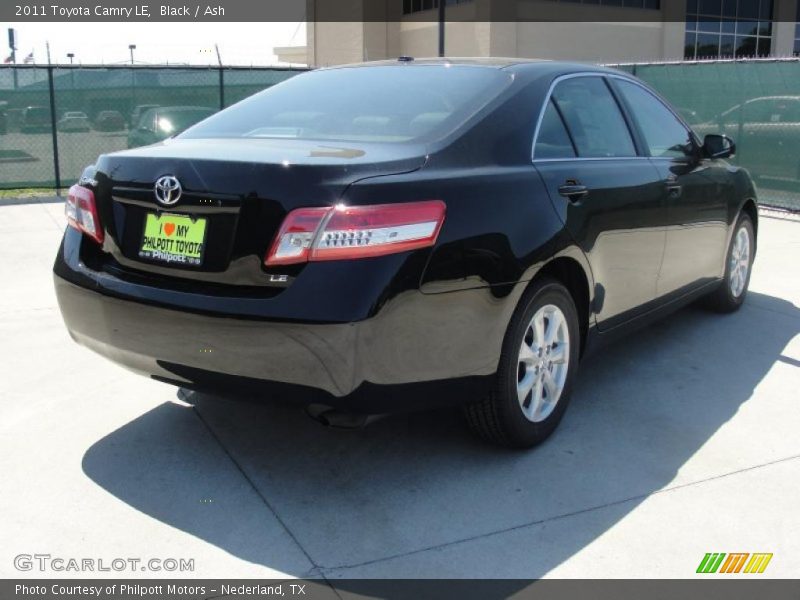 Black / Ash 2011 Toyota Camry LE