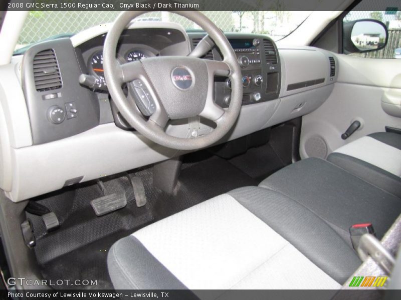Onyx Black / Dark Titanium 2008 GMC Sierra 1500 Regular Cab