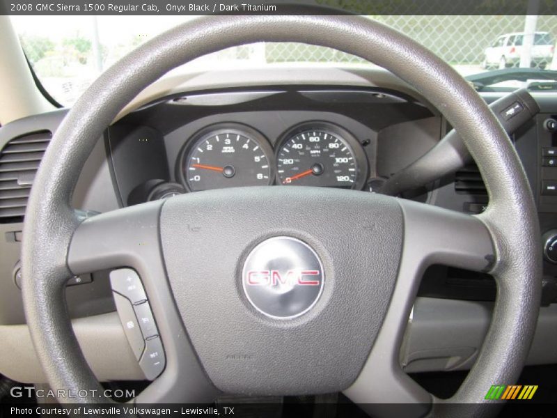 Onyx Black / Dark Titanium 2008 GMC Sierra 1500 Regular Cab