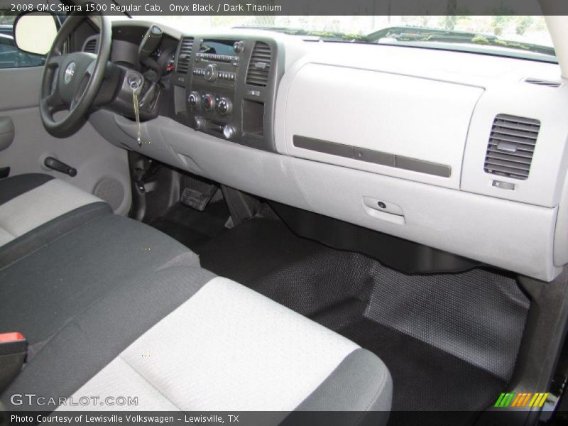 Onyx Black / Dark Titanium 2008 GMC Sierra 1500 Regular Cab