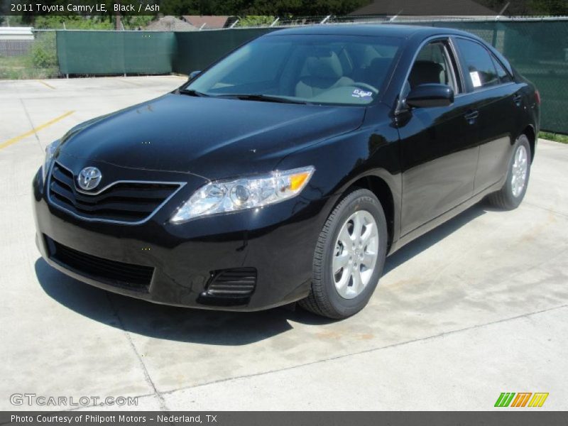 Black / Ash 2011 Toyota Camry LE