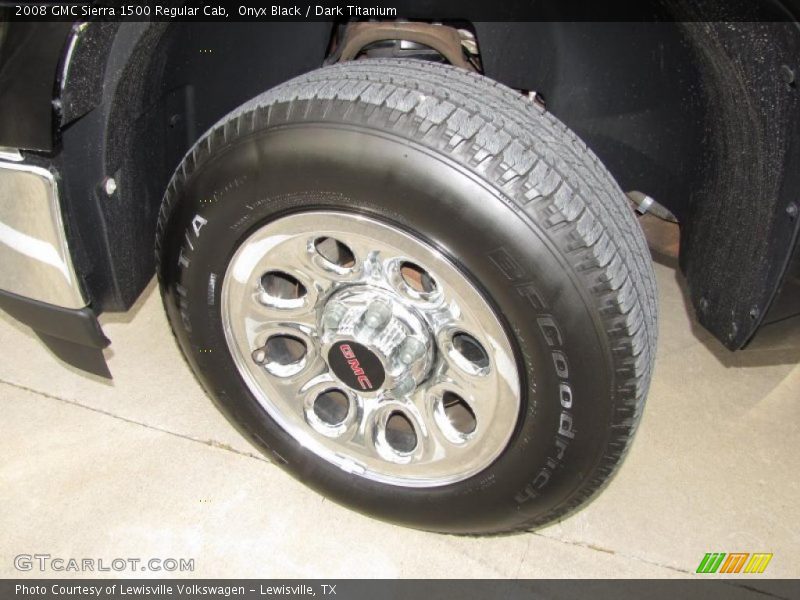 Onyx Black / Dark Titanium 2008 GMC Sierra 1500 Regular Cab