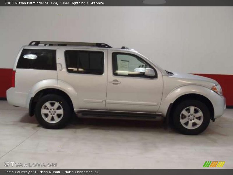 Silver Lightning / Graphite 2008 Nissan Pathfinder SE 4x4