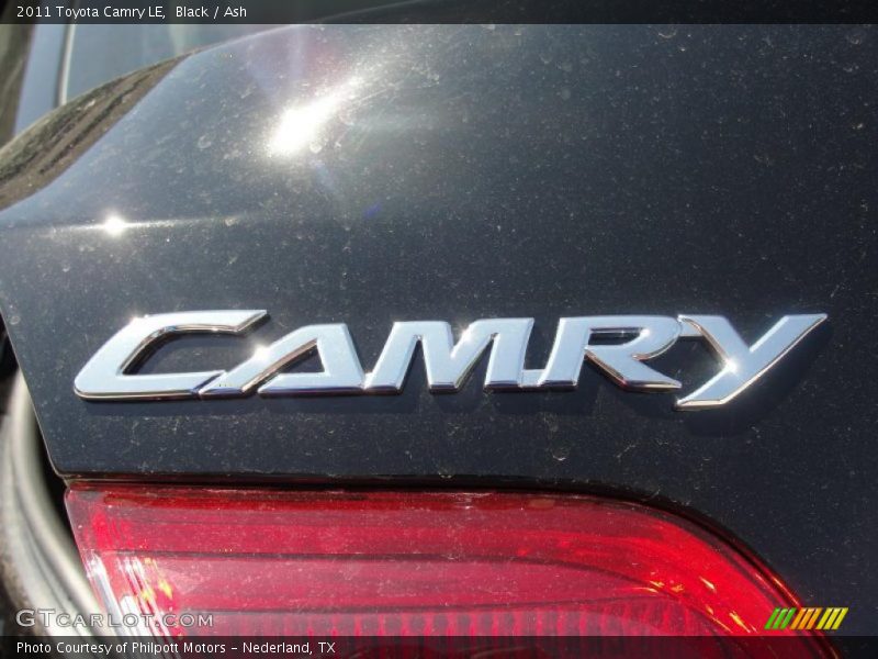 Black / Ash 2011 Toyota Camry LE