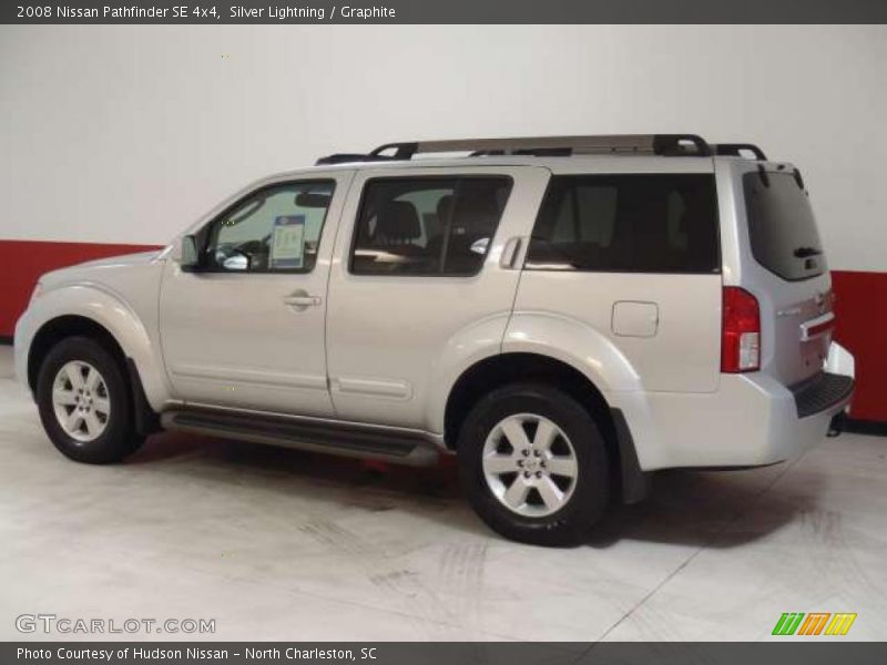 Silver Lightning / Graphite 2008 Nissan Pathfinder SE 4x4