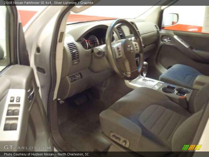 Silver Lightning / Graphite 2008 Nissan Pathfinder SE 4x4