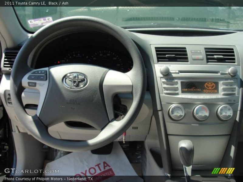 Black / Ash 2011 Toyota Camry LE