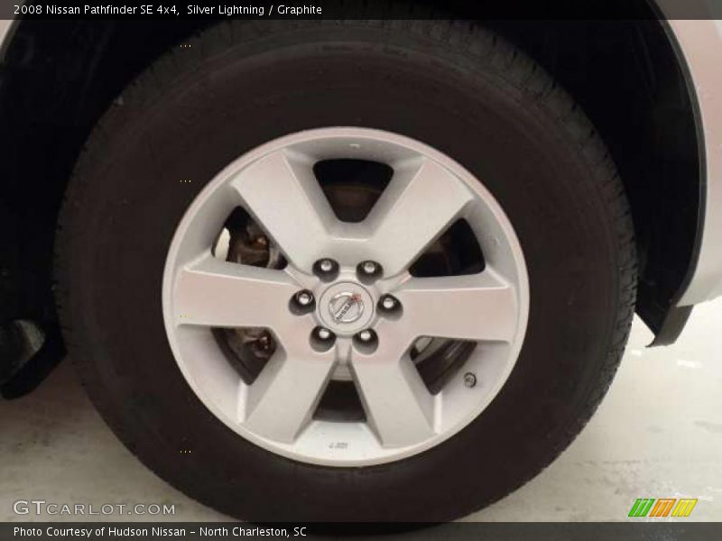 Silver Lightning / Graphite 2008 Nissan Pathfinder SE 4x4