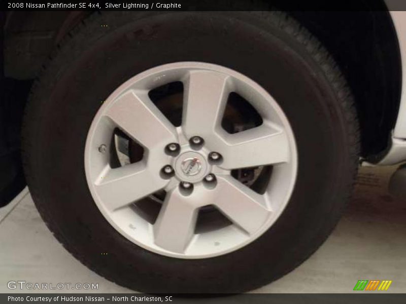 Silver Lightning / Graphite 2008 Nissan Pathfinder SE 4x4