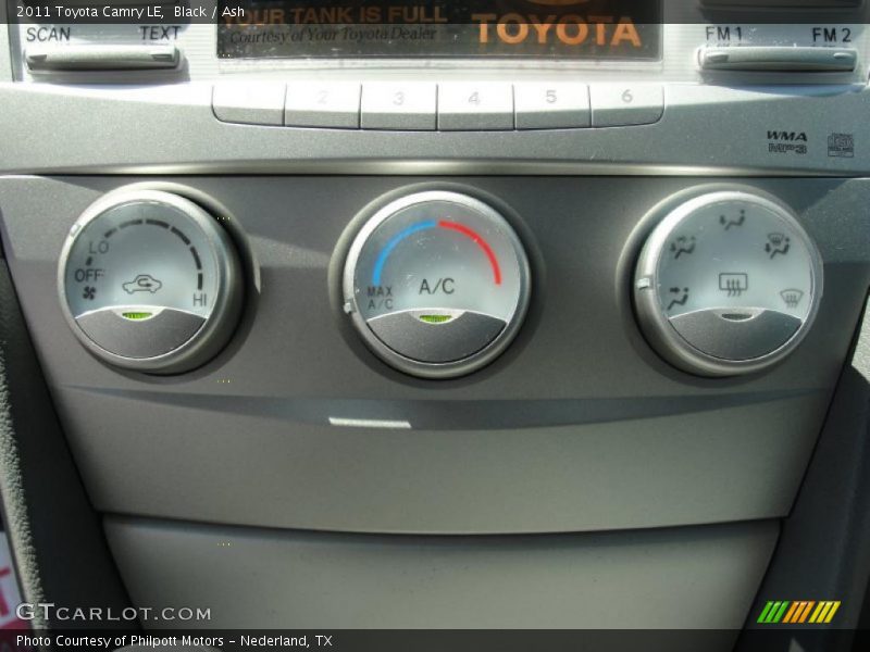 Black / Ash 2011 Toyota Camry LE