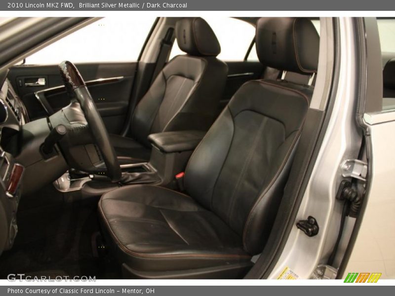Brilliant Silver Metallic / Dark Charcoal 2010 Lincoln MKZ FWD