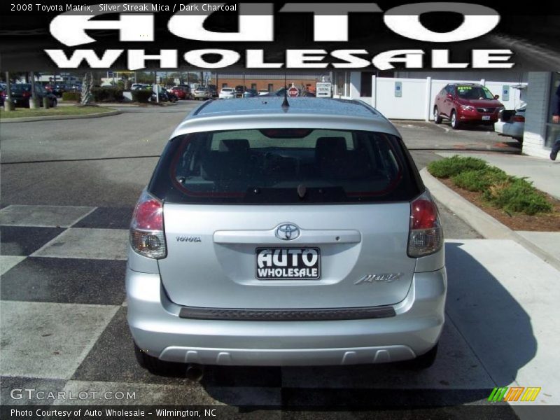Silver Streak Mica / Dark Charcoal 2008 Toyota Matrix