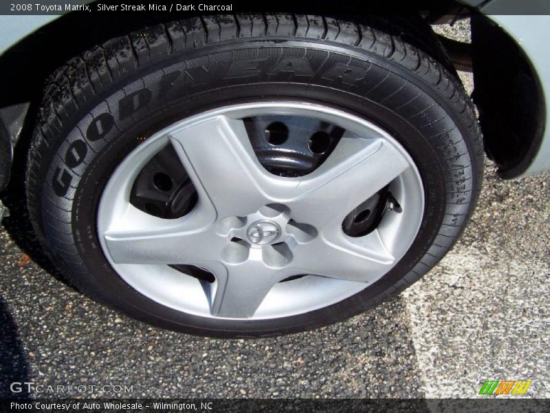 Silver Streak Mica / Dark Charcoal 2008 Toyota Matrix