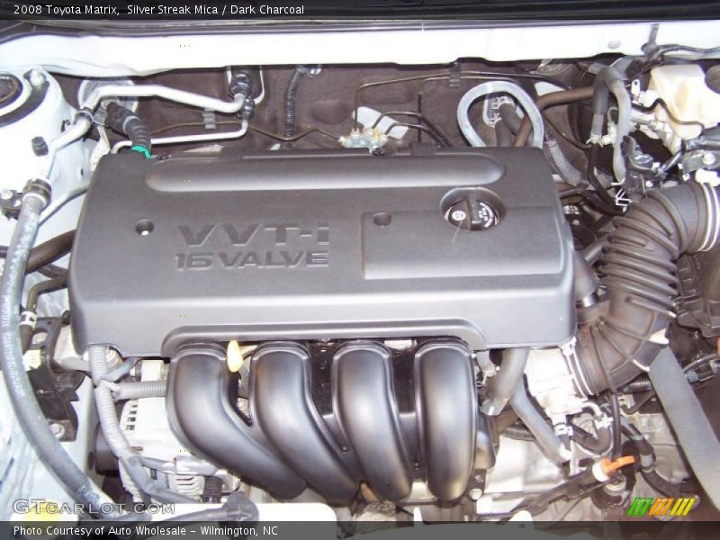 Silver Streak Mica / Dark Charcoal 2008 Toyota Matrix