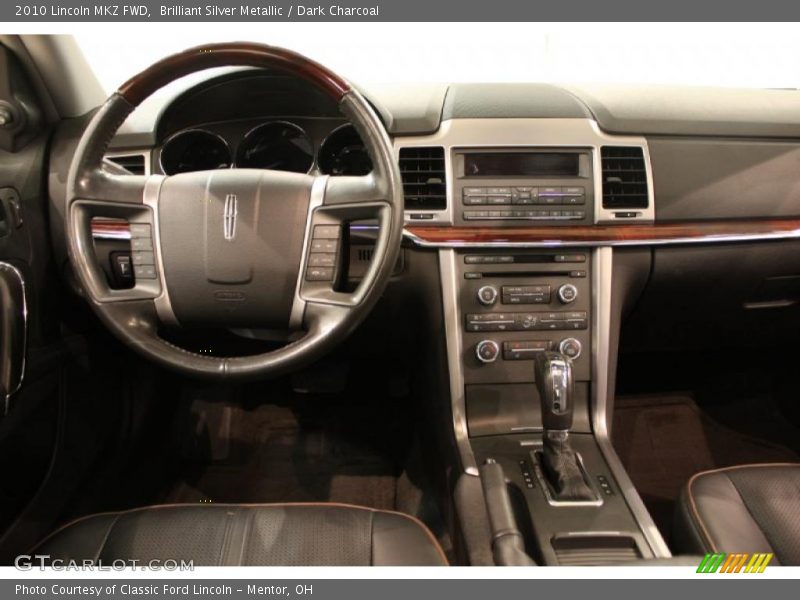Brilliant Silver Metallic / Dark Charcoal 2010 Lincoln MKZ FWD