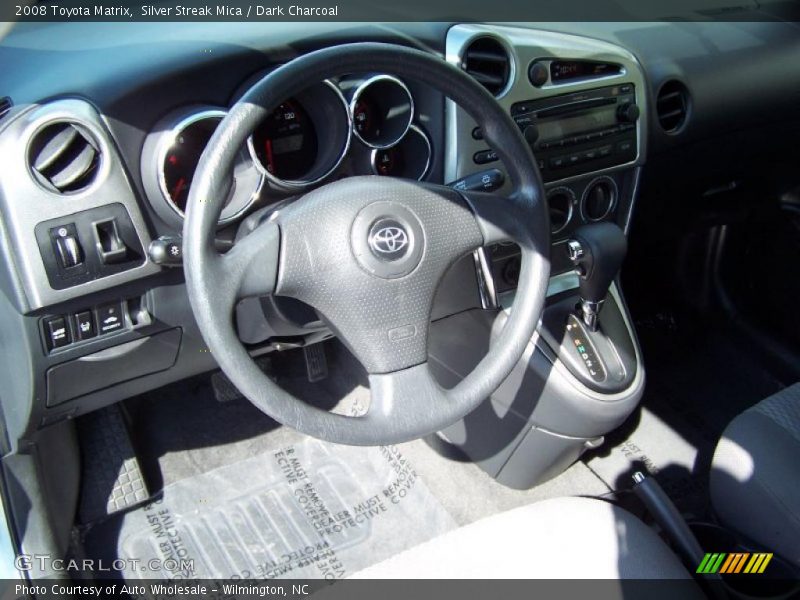 Silver Streak Mica / Dark Charcoal 2008 Toyota Matrix