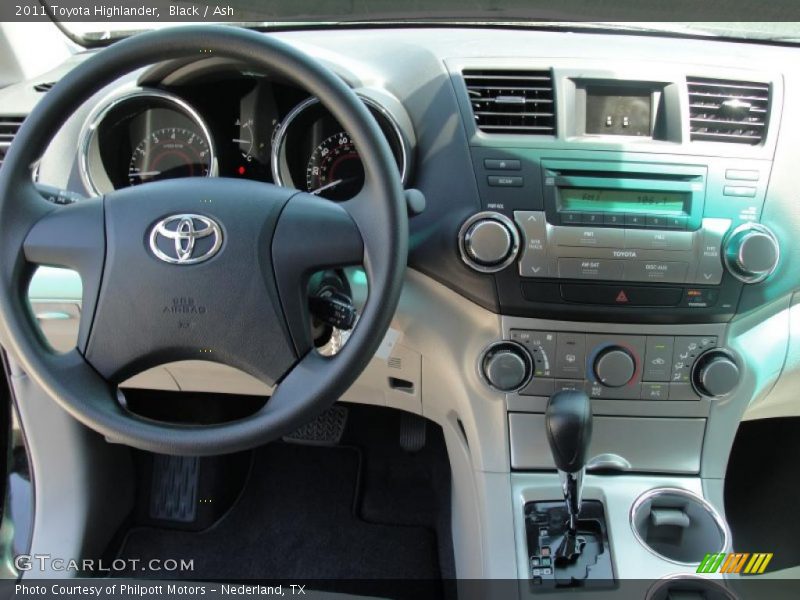 Black / Ash 2011 Toyota Highlander