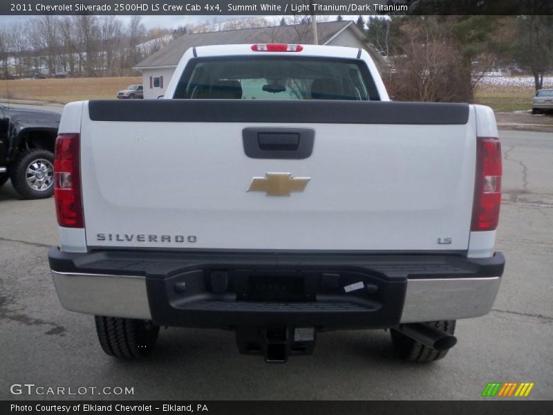  2011 Silverado 2500HD LS Crew Cab 4x4 Summit White