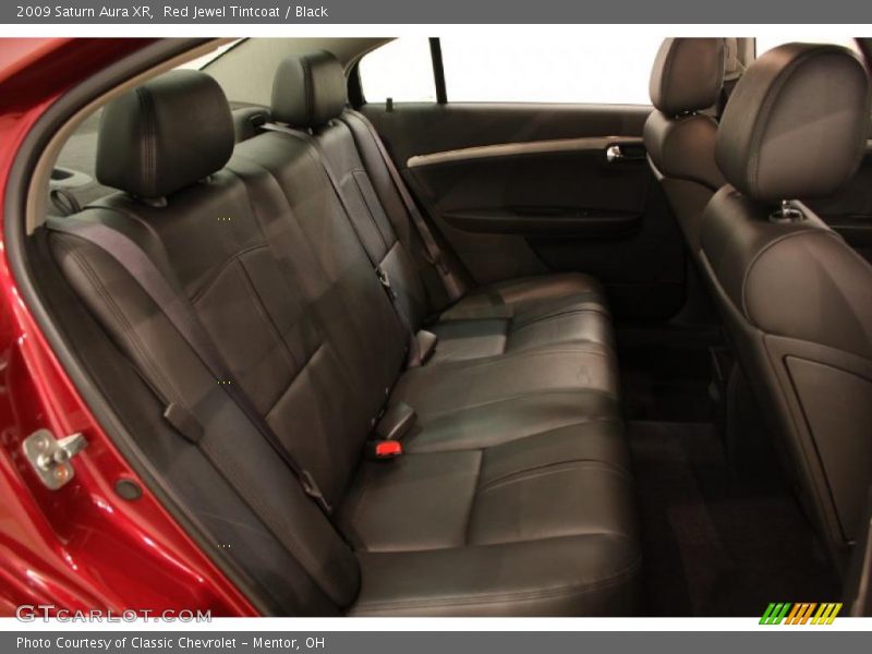 Red Jewel Tintcoat / Black 2009 Saturn Aura XR