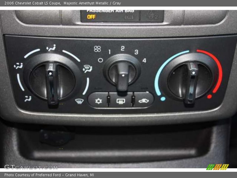 Majestic Amethyst Metallic / Gray 2006 Chevrolet Cobalt LS Coupe