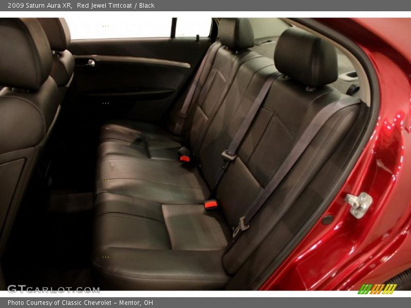 Red Jewel Tintcoat / Black 2009 Saturn Aura XR