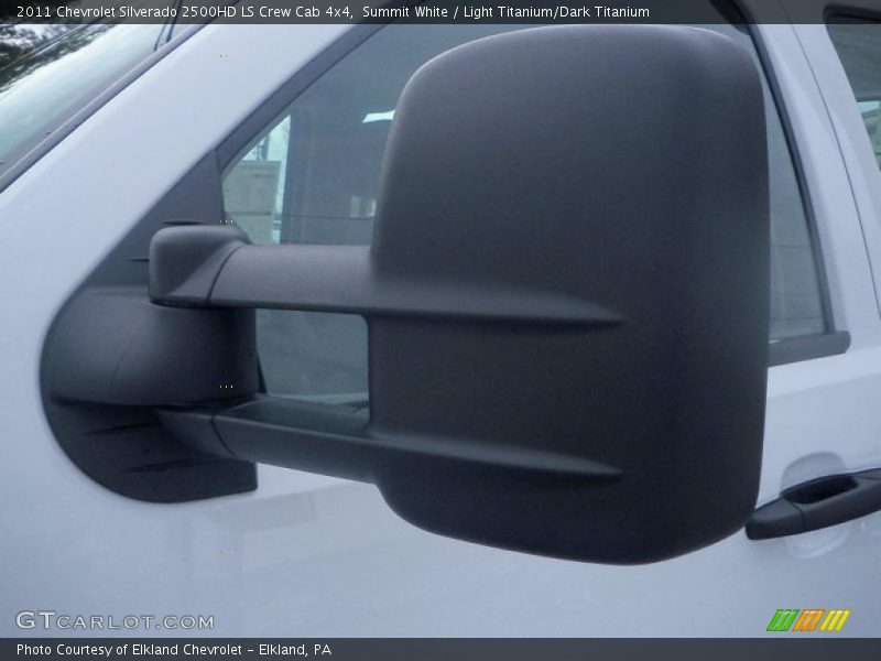 Summit White / Light Titanium/Dark Titanium 2011 Chevrolet Silverado 2500HD LS Crew Cab 4x4
