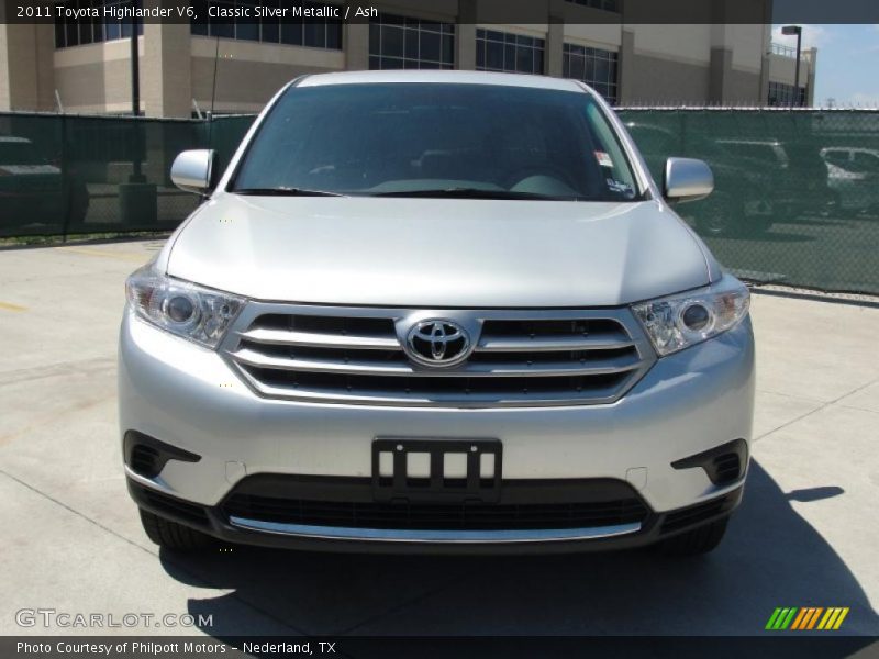 Classic Silver Metallic / Ash 2011 Toyota Highlander V6