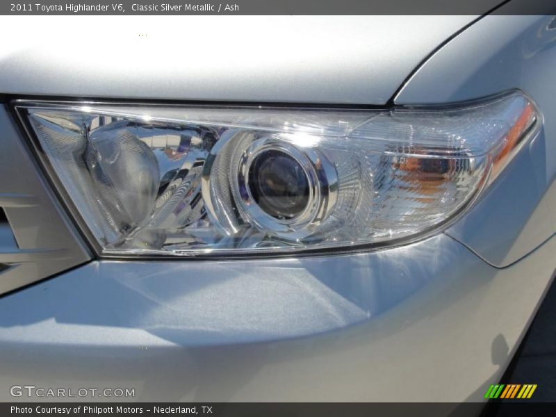 Classic Silver Metallic / Ash 2011 Toyota Highlander V6