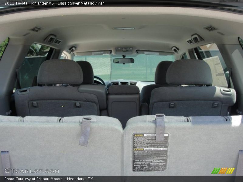 Classic Silver Metallic / Ash 2011 Toyota Highlander V6