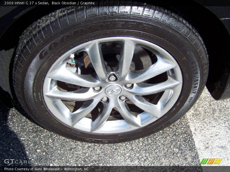 Black Obsidian / Graphite 2009 Infiniti G 37 x Sedan