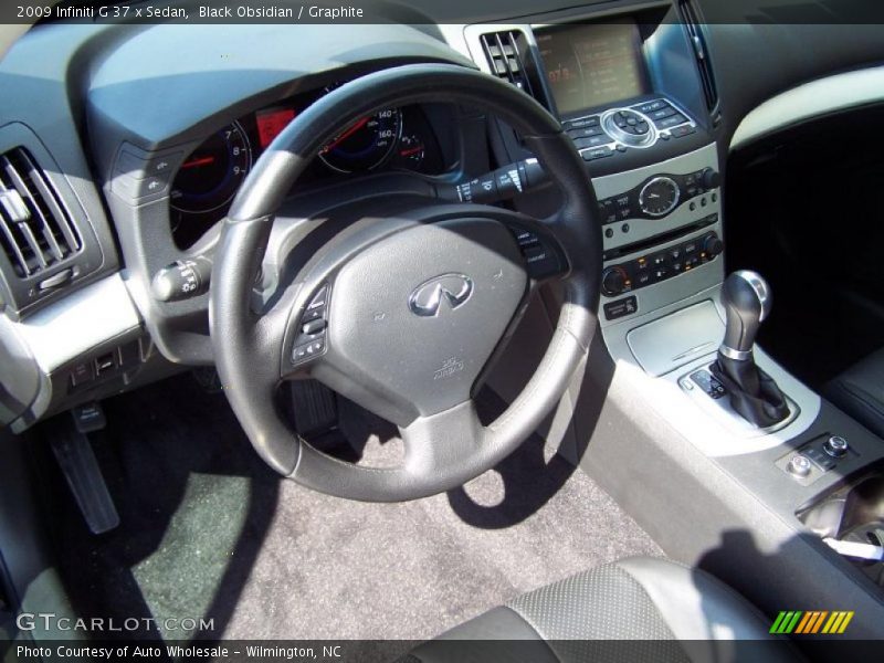 Black Obsidian / Graphite 2009 Infiniti G 37 x Sedan