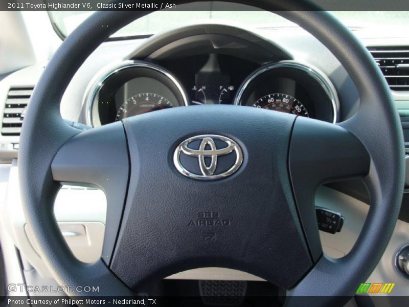 Classic Silver Metallic / Ash 2011 Toyota Highlander V6