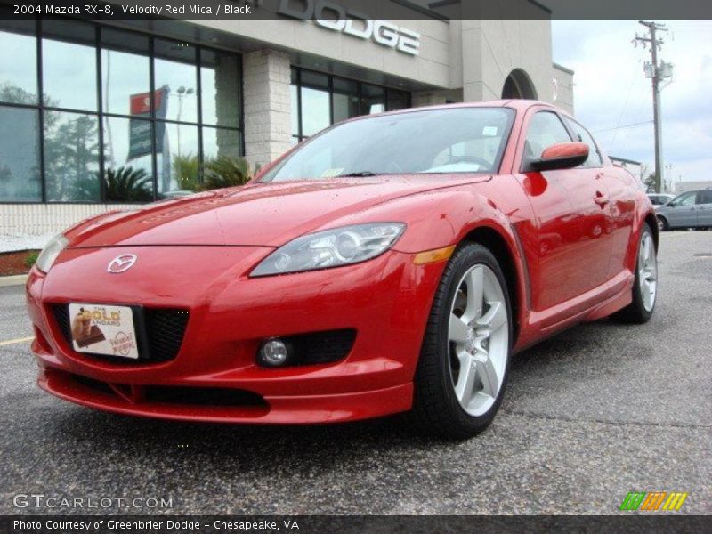 Velocity Red Mica / Black 2004 Mazda RX-8