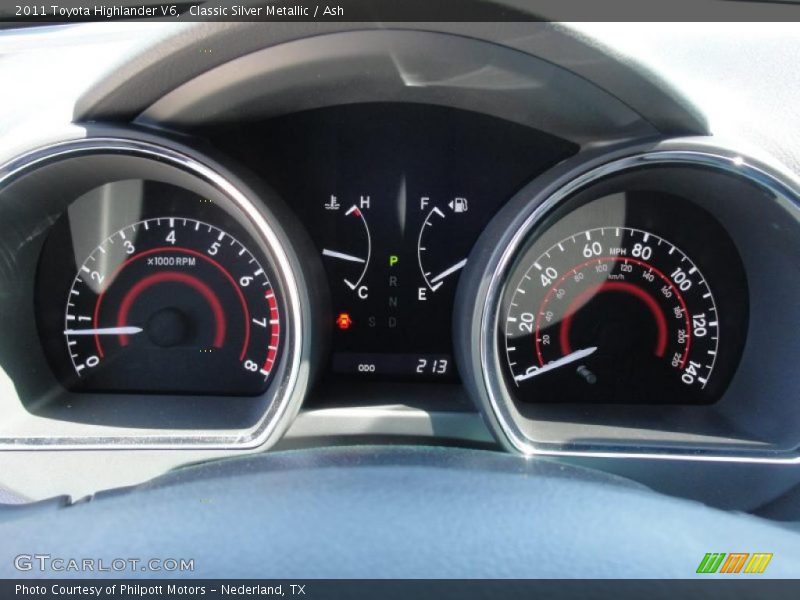 Classic Silver Metallic / Ash 2011 Toyota Highlander V6