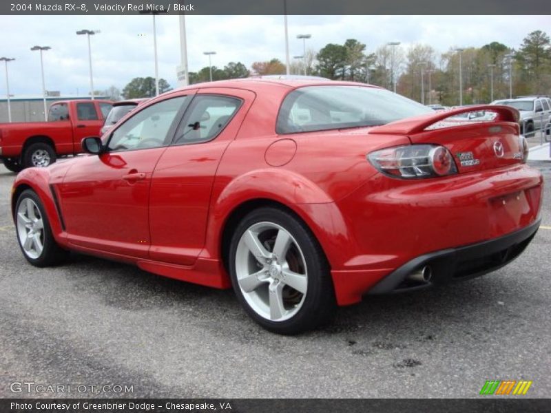 Velocity Red Mica / Black 2004 Mazda RX-8