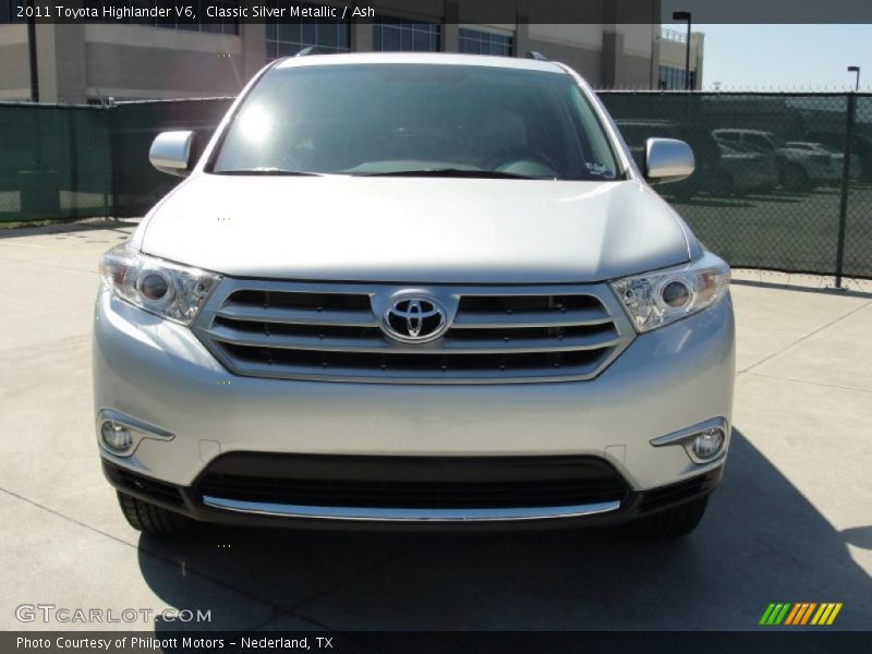 Classic Silver Metallic / Ash 2011 Toyota Highlander V6