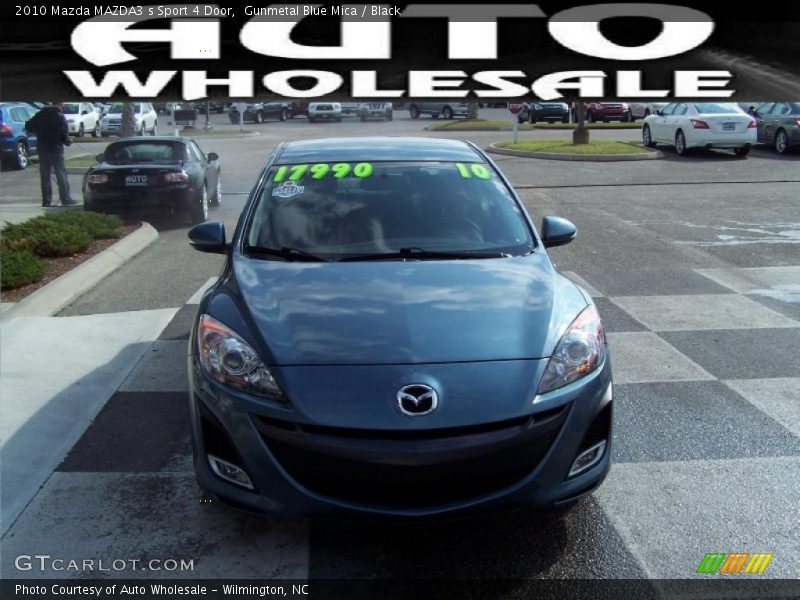 Gunmetal Blue Mica / Black 2010 Mazda MAZDA3 s Sport 4 Door