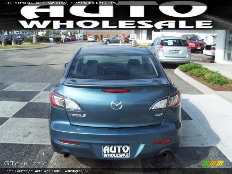 Gunmetal Blue Mica / Black 2010 Mazda MAZDA3 s Sport 4 Door